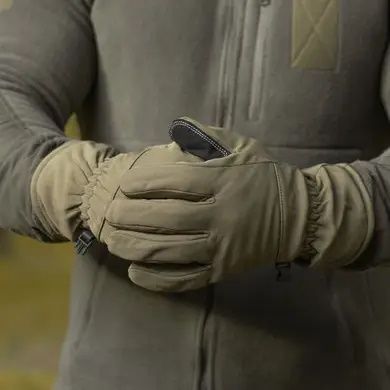 Рукавички Softshell Warm олива KL-1834.2 фото