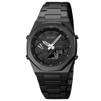 Годинник SKMEI 1816 Metall Dark Screen колір Чорний KL-1835.1 фото