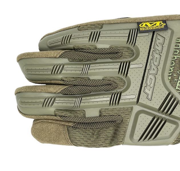 Перчатки тактические Mechanix M-PACT олива KL-1266.2 фото