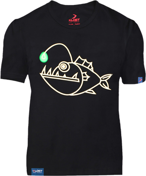 Футболка KLOST "Angler Fish (Глубоководный удильщик)" Black KL-7001 фото