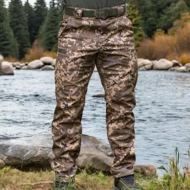 Штани KLOST зимові Soft Shell колір ММ14 KL-1865 фото
