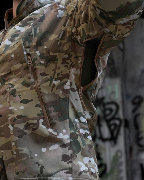 Костюм ESDY Soft Shell колір мультикам KL-1058 фото