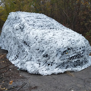 Сітка маскувальна зимовий мультикам 8*6 м KL-1899.3 фото