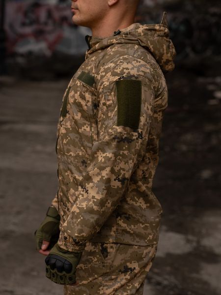 Куртка-ветровка тактическая Klost Poplin цвет ММ14 KL-1629 фото