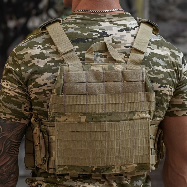 Плитоноска Attack колір MM14 KL-1269.2 фото