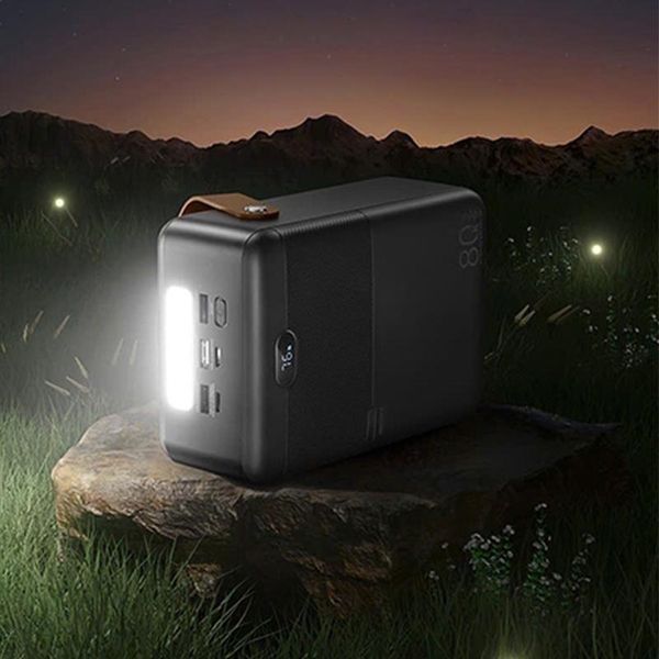 Power Bank с быстрой зарядкой REMAX RPP-118 черний 80000 mAh KL-1927 фото