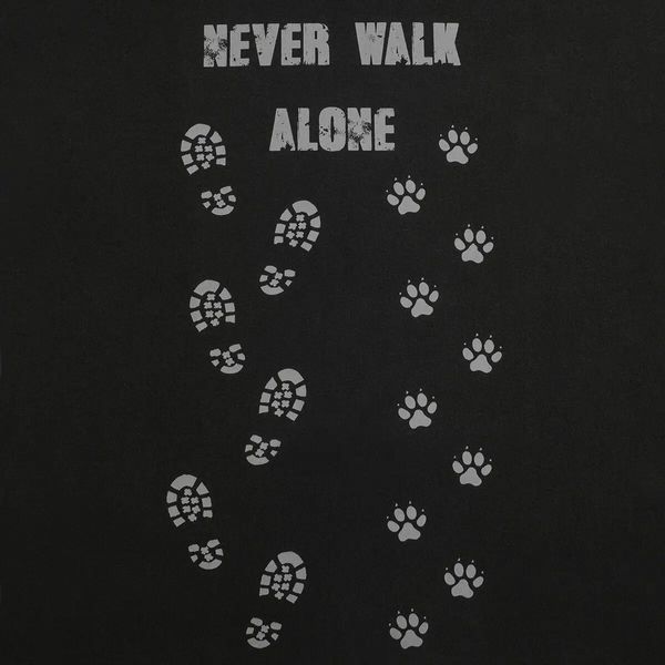 Футболка KLOST "Never Walk Alone (Ніколи не ходи один)" Kl-7006 фото