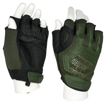 Рукавички тактичні Mechanix Безпалі олива KL-1462.2 фото
