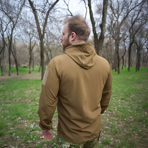 Куртка тактична Klost Double Weave HOOD койот KL-1949.1 фото