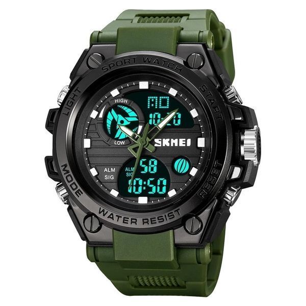 Годинник SKMEI 2031 Aviator колір Олива KL-1413.1 фото